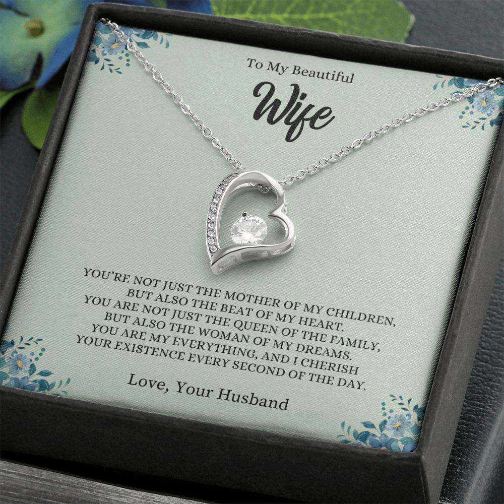 To My  Beautiful Wife | You Are My Everything - Forever Love Necklace